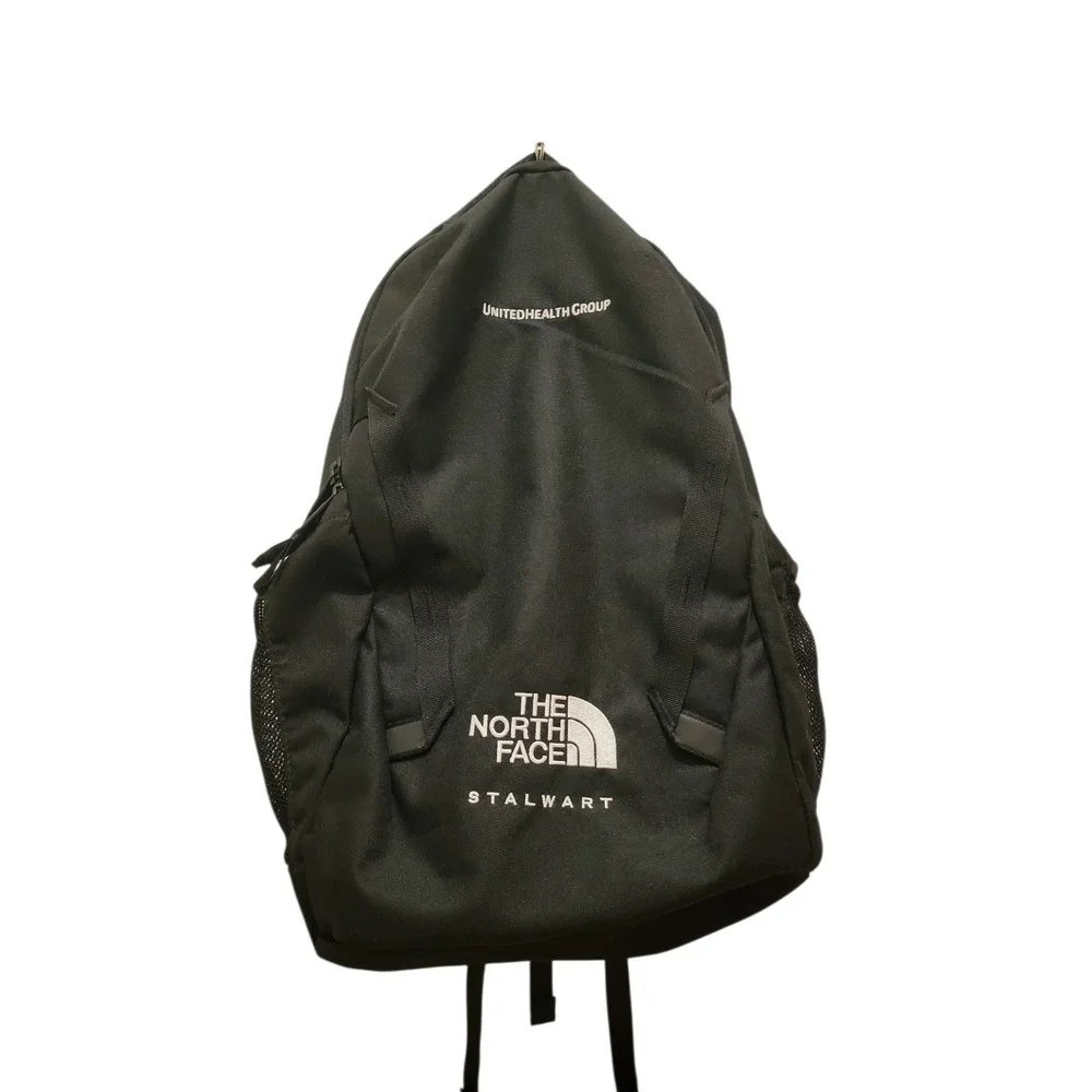 The North Face Stalwart FlexVent Large Black Backpack Laptop Padded Company Logo